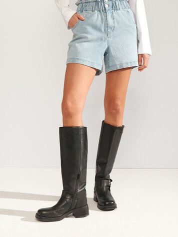 Nümph NULULU DENIM SHORTS Light Blue Denim