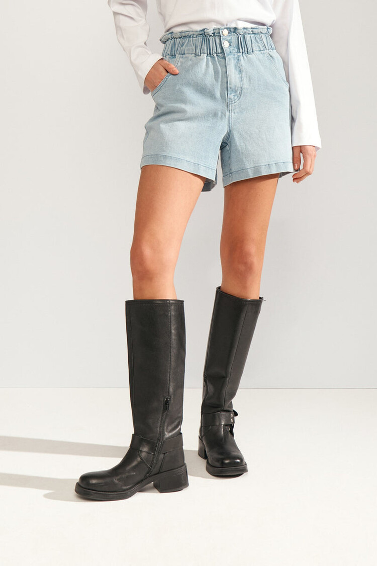 Nümph NULULU DENIM SHORTS Light Blue Denim