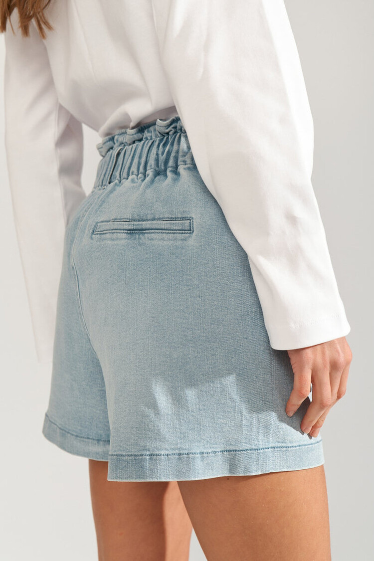 Nümph NULULU DENIM SHORTS Light Blue Denim