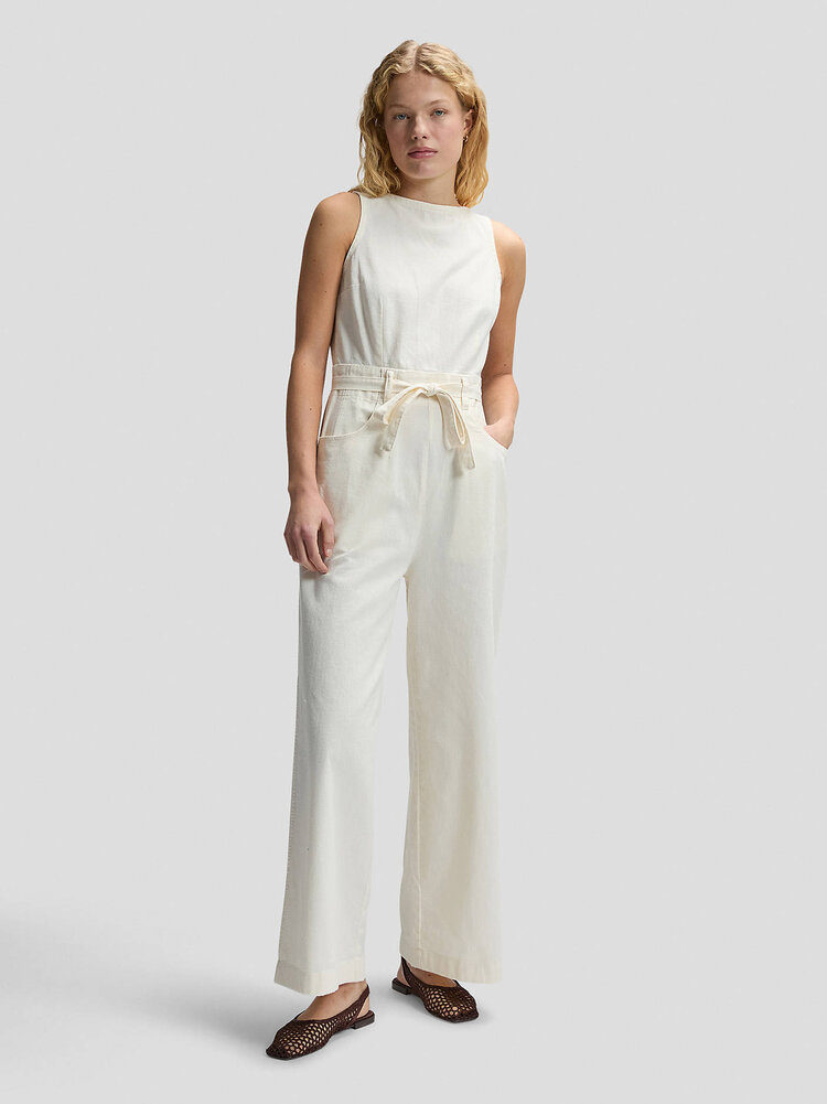 Lee BOATNECK JUMPSUIT NATURAL