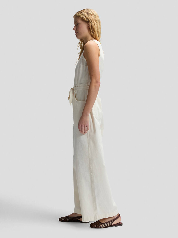Lee BOATNECK JUMPSUIT NATURAL