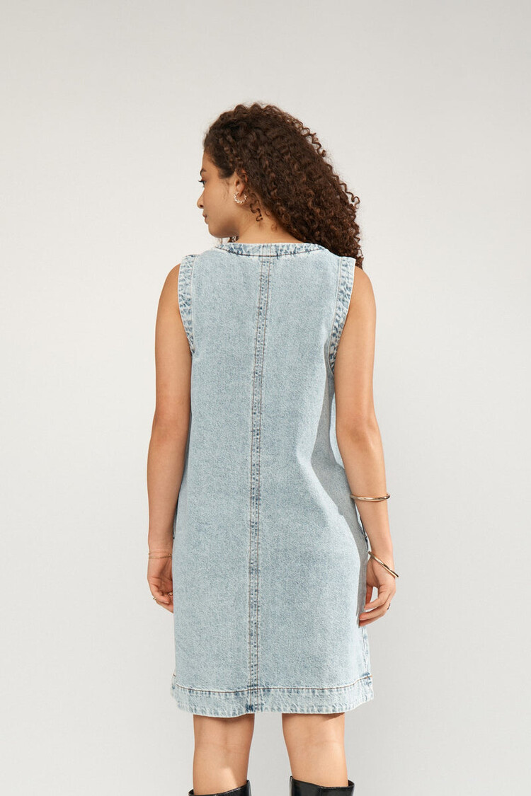 Nümph NUIRINA DRESS Light Blue Stonewash Denim