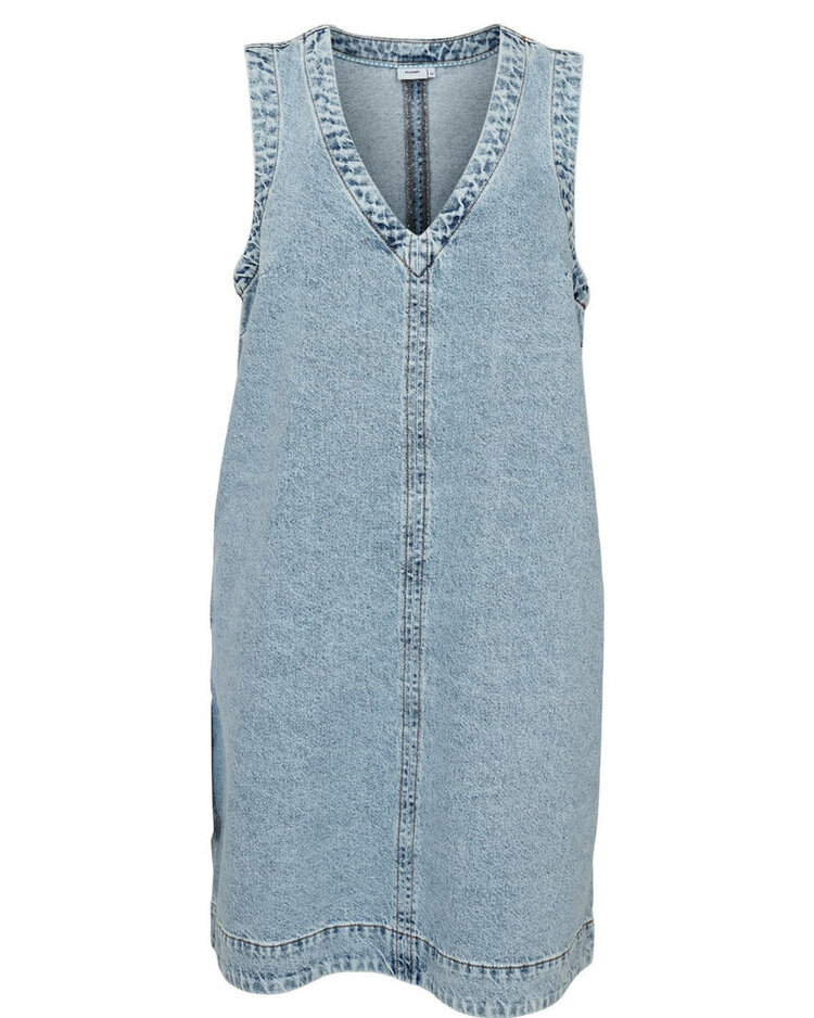 Nümph NUIRINA DRESS Light Blue Stonewash Denim