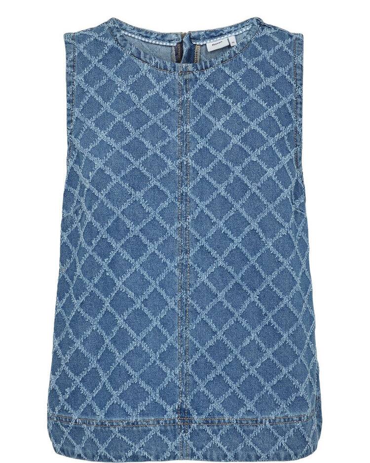 Nümph NUEMILIA TOP Medium Blue Denim