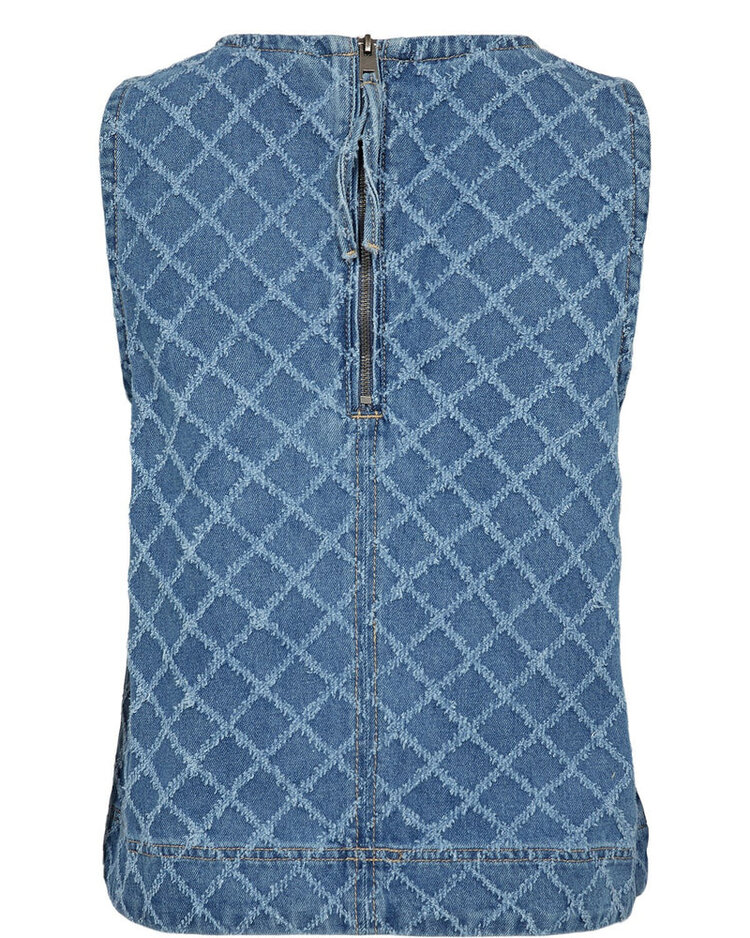 Nümph NUEMILIA TOP Medium Blue Denim