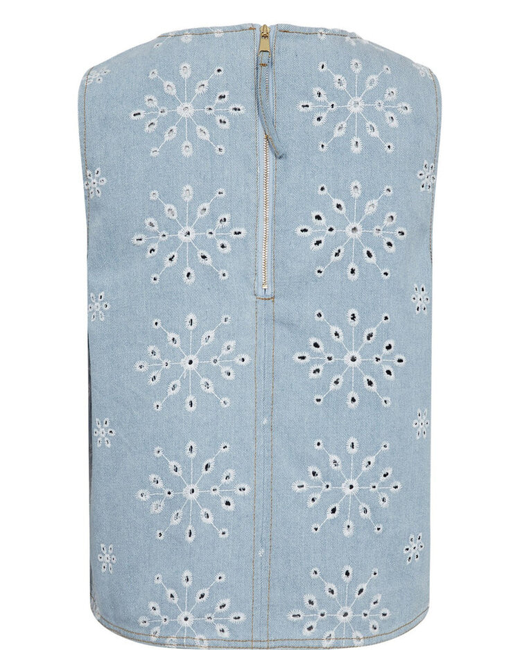 Nümph NUDELILAH TOP Light Blue Denim