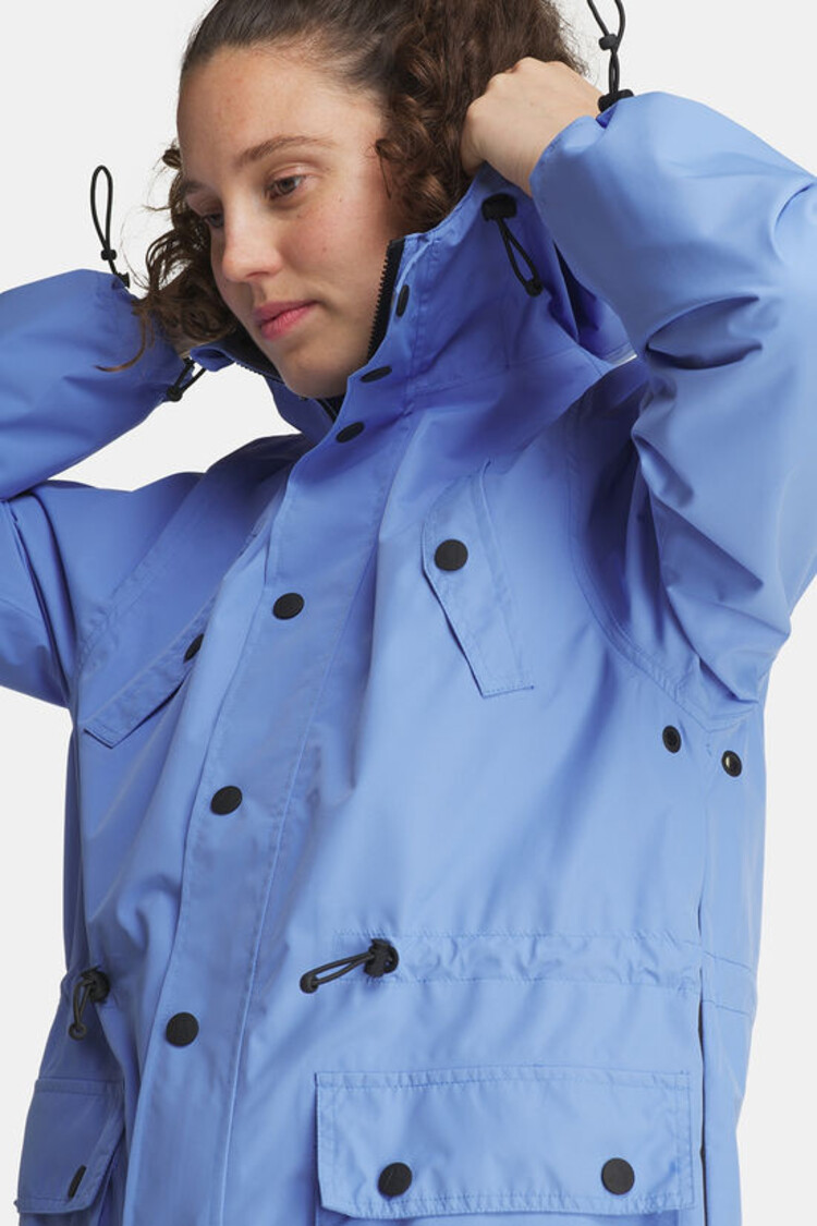 Maium Light Weight Parka Persian Blue