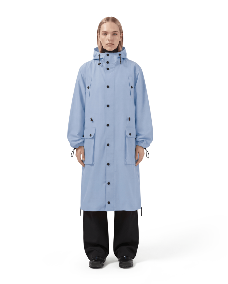 Maium Light Weight Parka Persian Blue