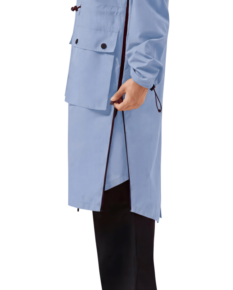 Maium Light Weight Parka Persian Blue