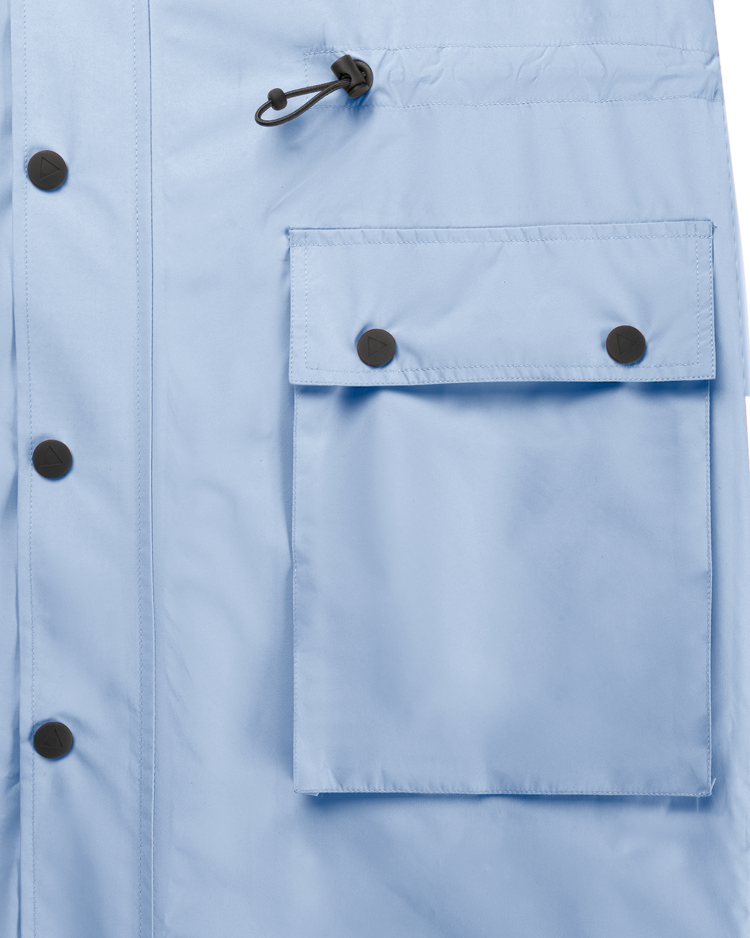 Maium Light Weight Parka Persian Blue