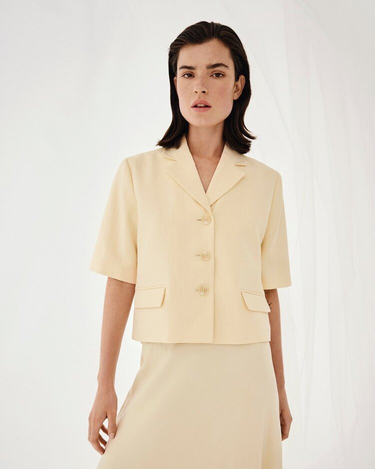 MSCH MSCHKeeley Edelmira 2/4 Blazer Bleached Sand