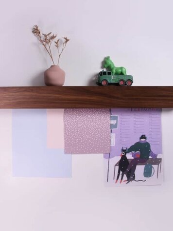 Studio Harm&Elke Pin bar Walnut 60 cm
