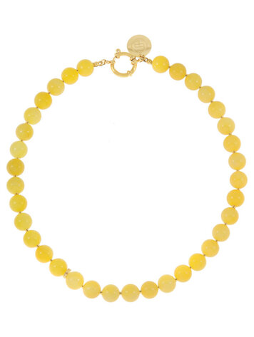 Ellen Beekmans Ketting Gemstone Geel