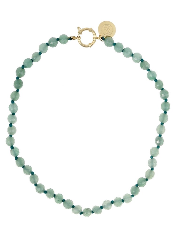 Ellen Beekmans Ketting Gemstone Aventurijn