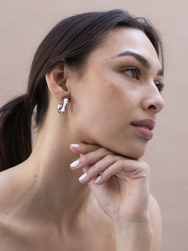 Ellen Beekmans Hoops Big Silver (2,4 cm)