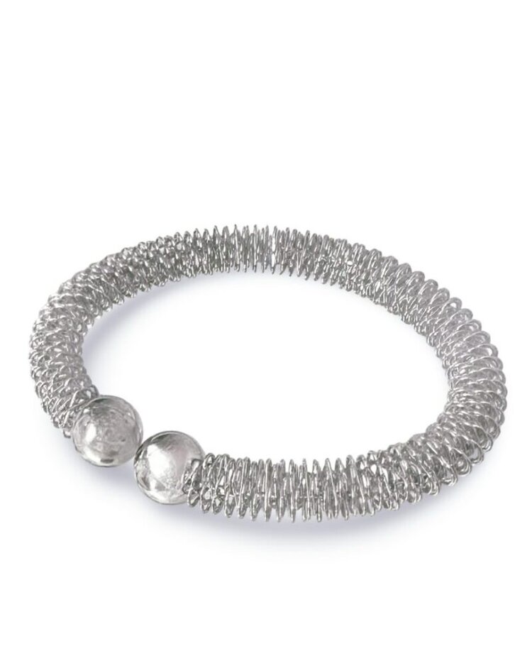 Ellen Beekmans Bangle draad Zilver
