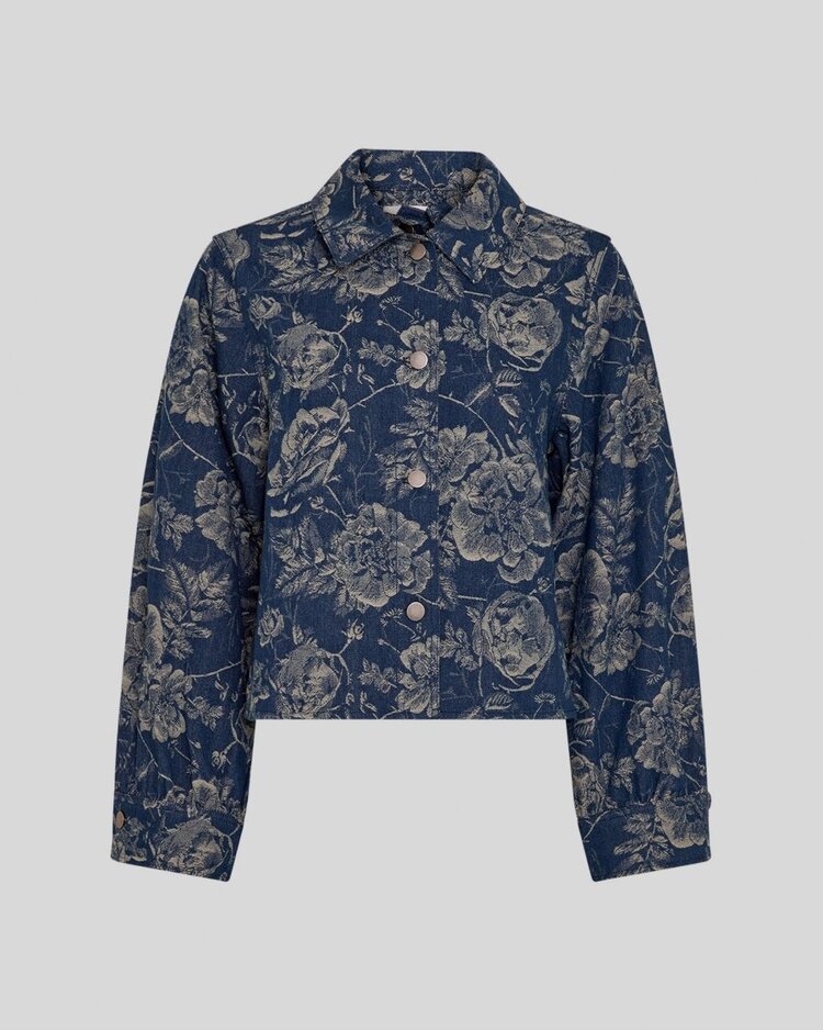 MSCH MSCHTita Shirt Mid Blue Flower