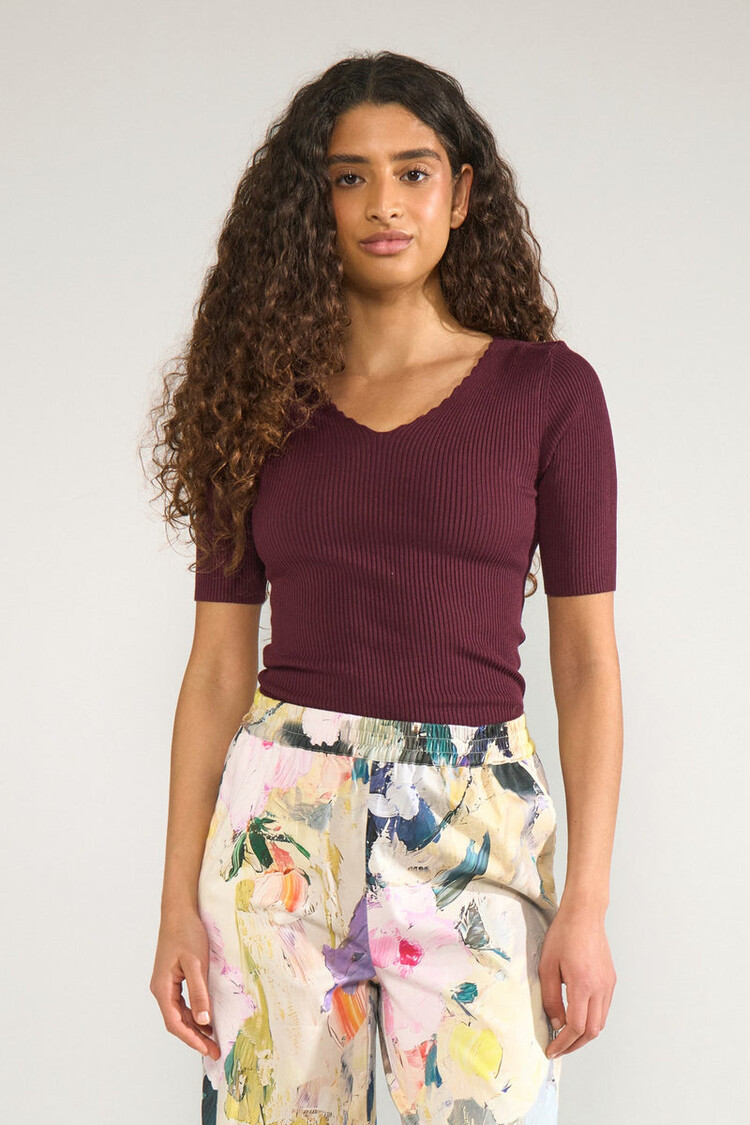 Nümph NUAYELET SS PULLOVER CROPPED Fig