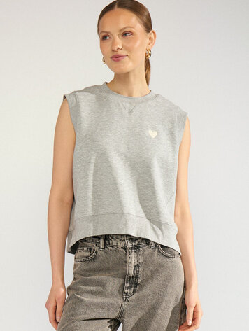 Nümph NUNATHALIE VEST Medium Grey melange