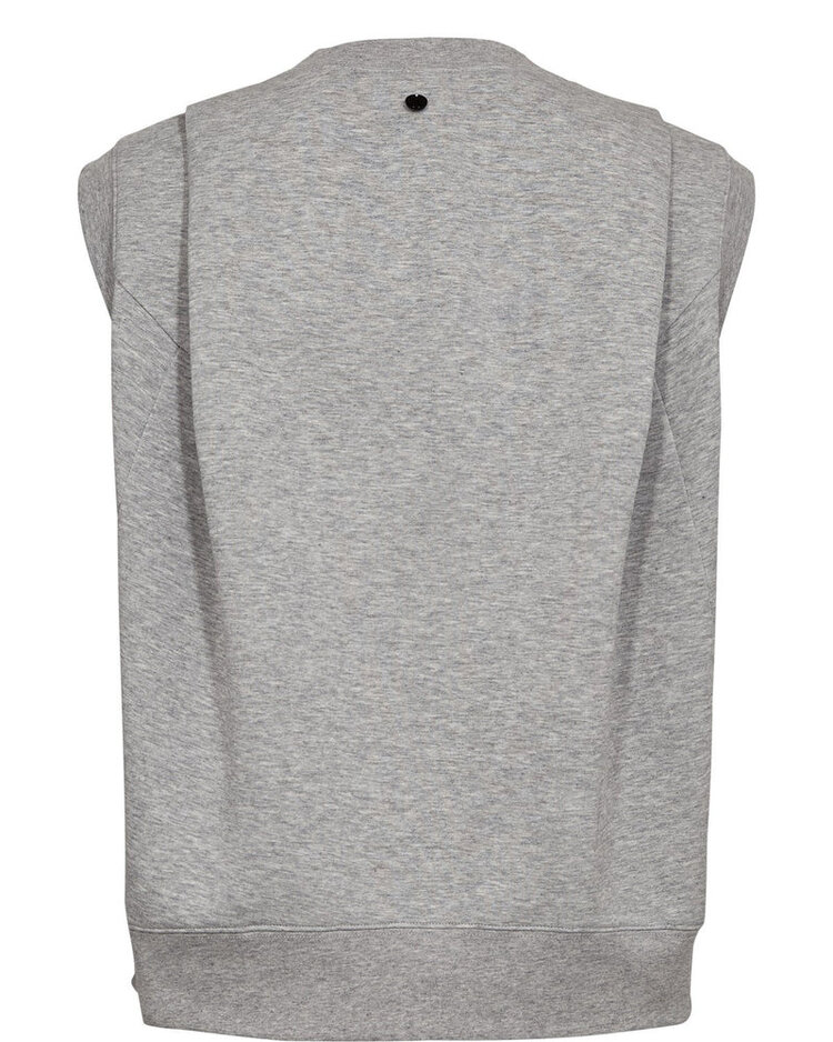 Nümph NUNATHALIE VEST Medium Grey melange