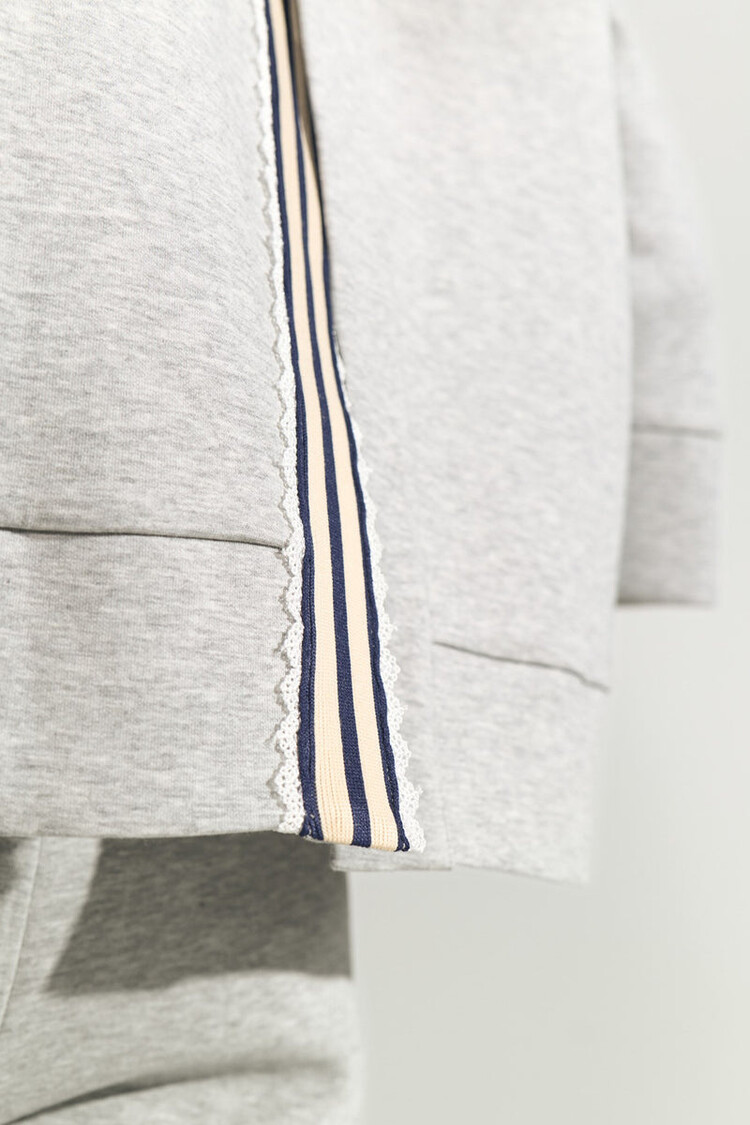 Nümph NUNATHALIE SWEAT Medium Grey Melange