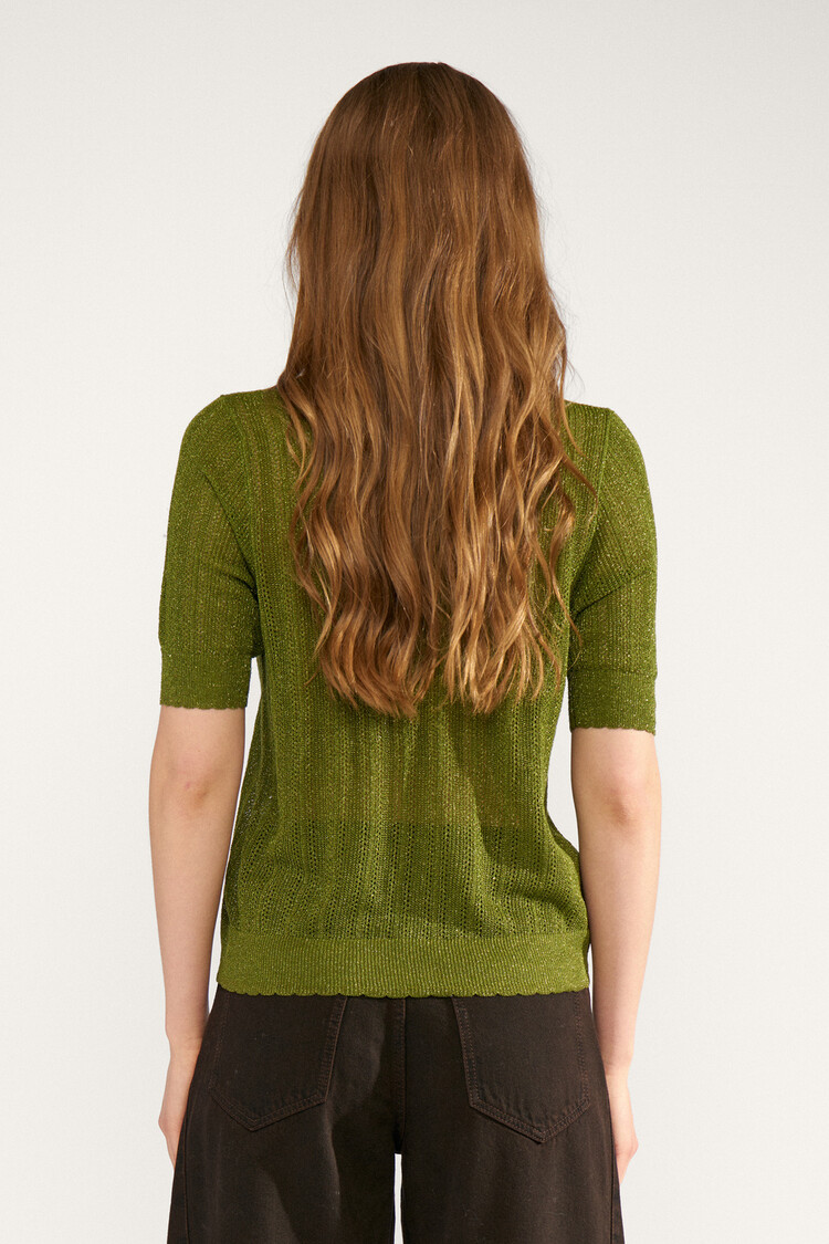 Nümph NUMISLA PULLOVER Calla Green