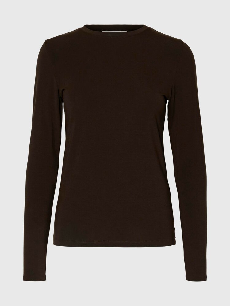 Selected SLWMANJA LS O-NECK Delicioso