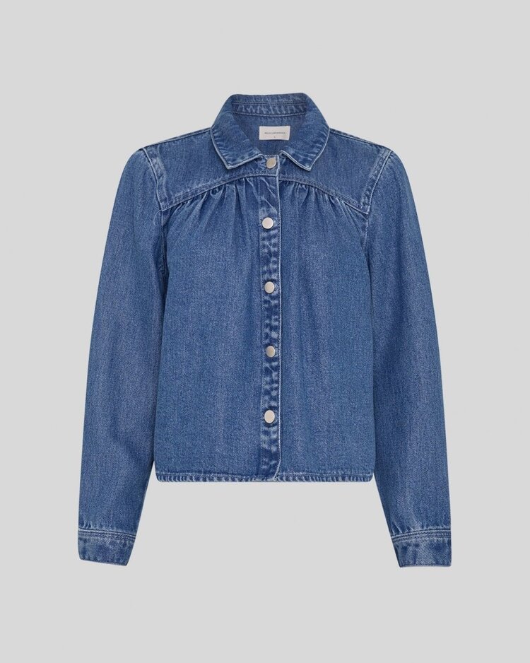 MSCH MSCHAgo Rue Shirt Mid Blue Wash