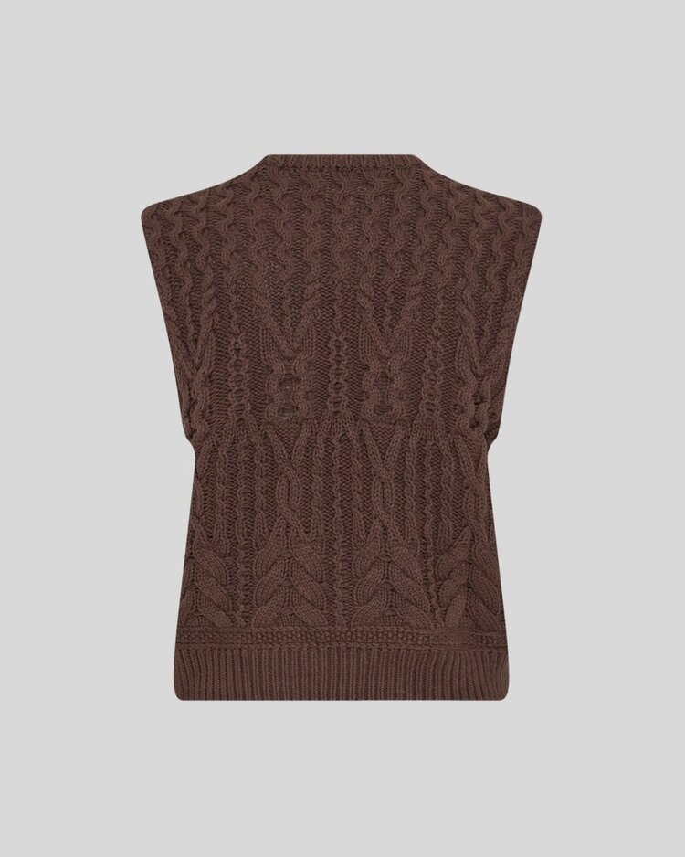 MSCH MSCHMarisela Vest Hot Fudge