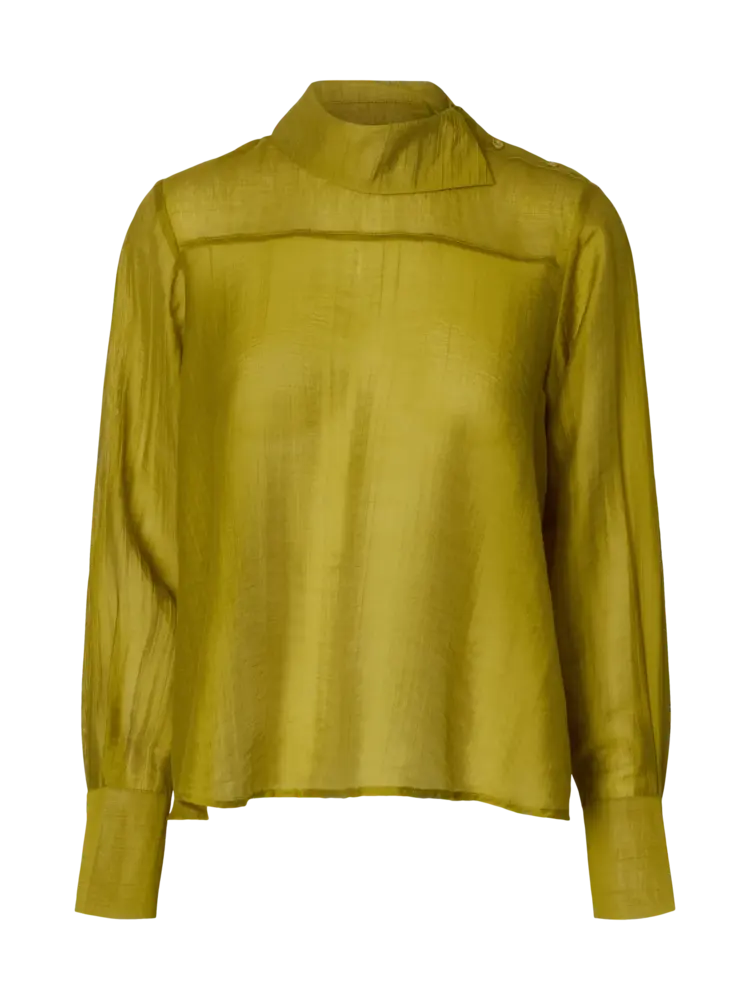 Selected SLWCONNIE LS RELAXED TOP Avocado Oil