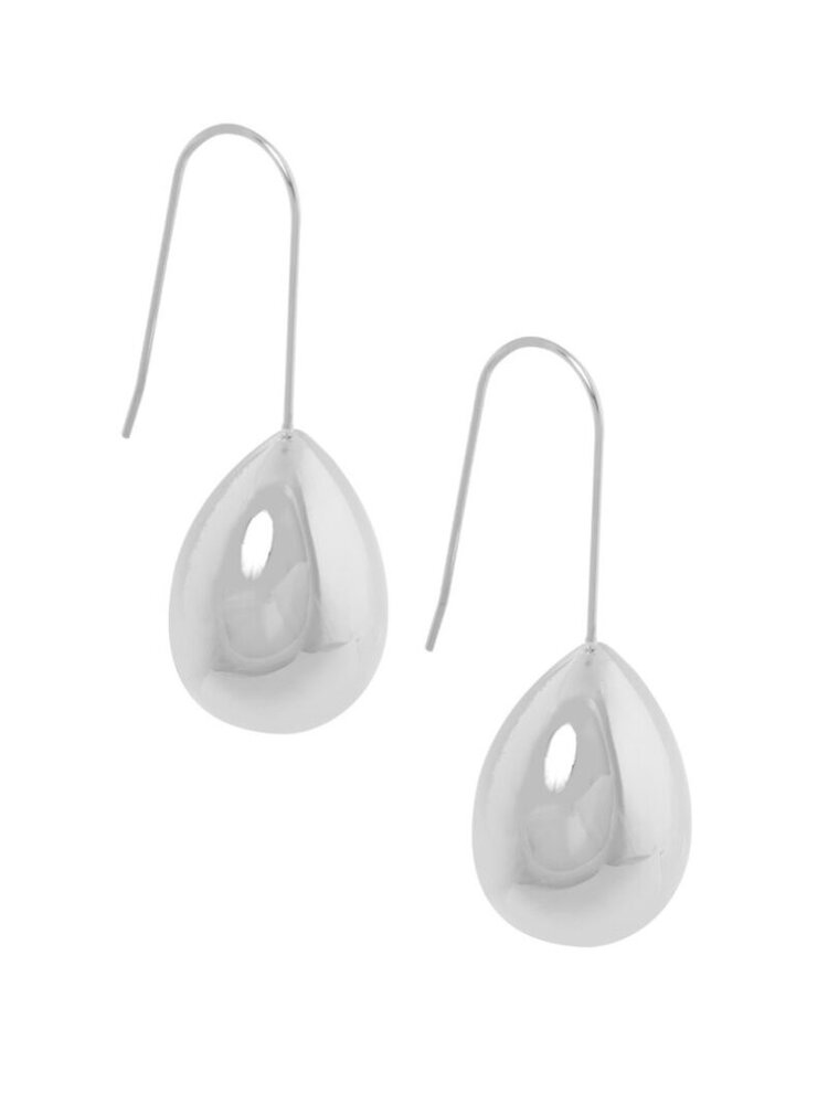 Ellen Beekmans Oorbellen Bold drop Zilver