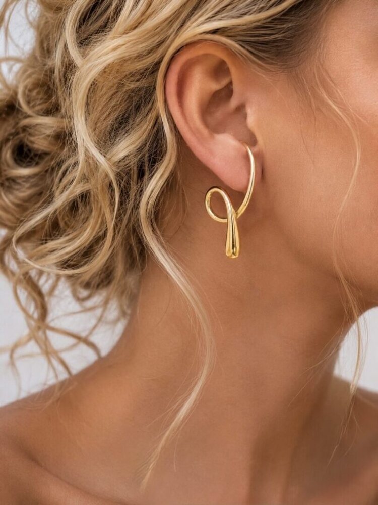Ellen Beekmans Oorbellen Organic twist