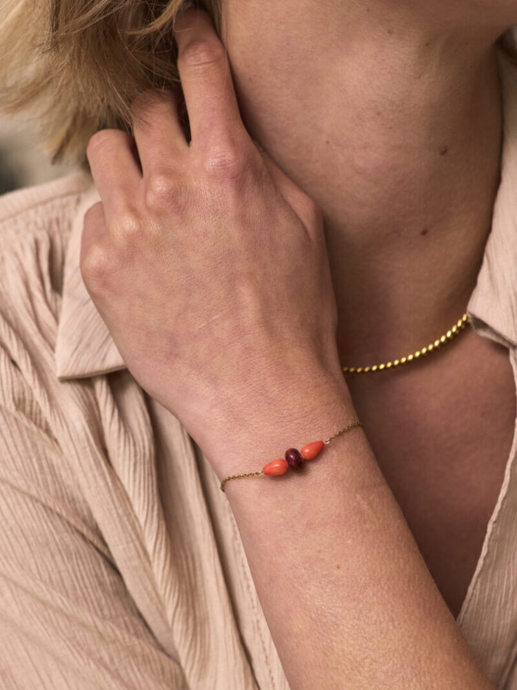 Ellen Beekmans Armband Marrakech Fire