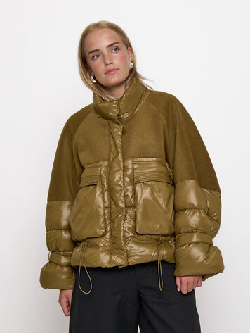 Peppercorn PCSally Jacket Butternut Green