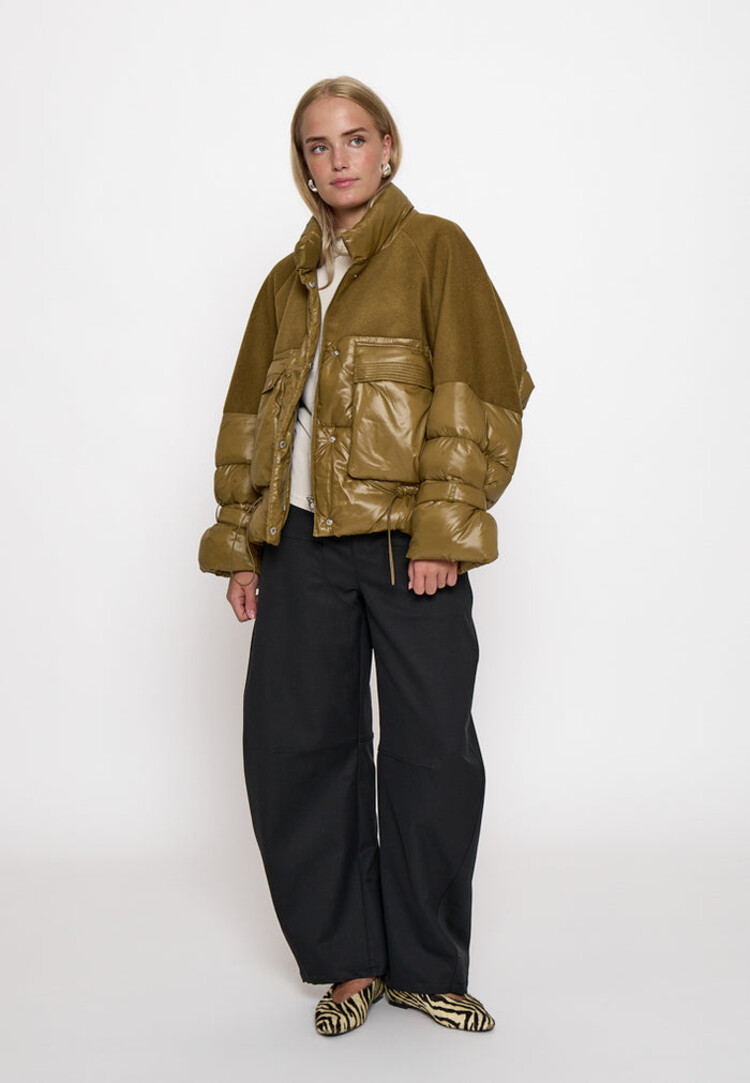 Peppercorn PCSally Jacket Butternut Green