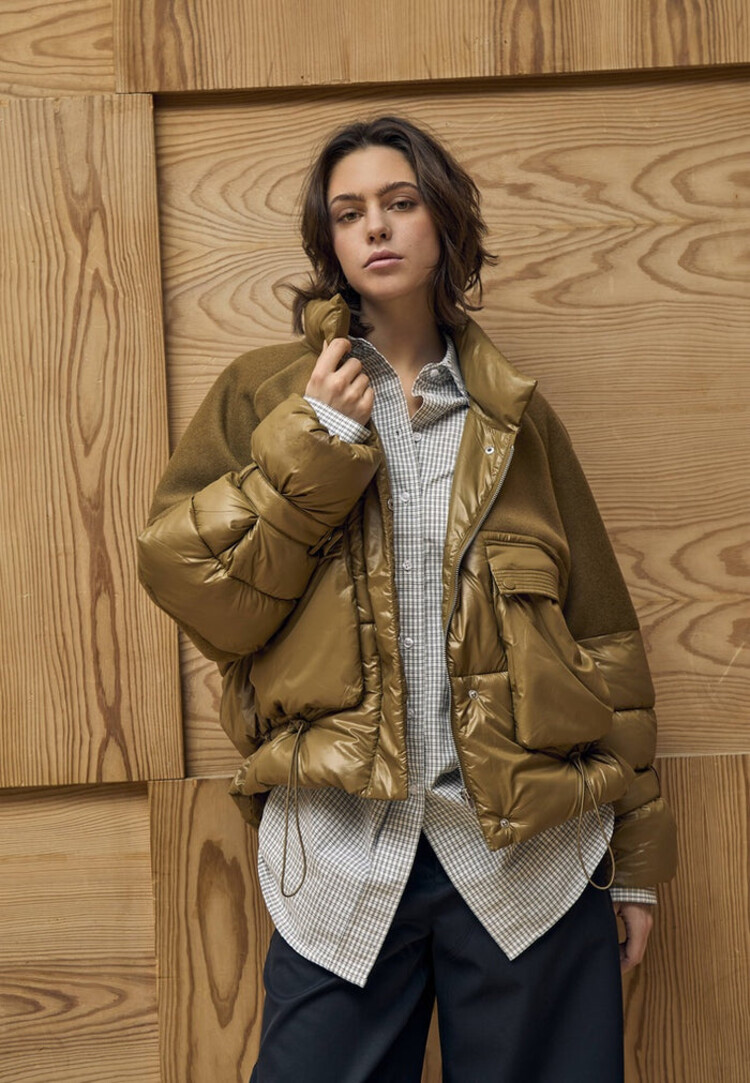 Peppercorn PCSally Jacket Butternut Green