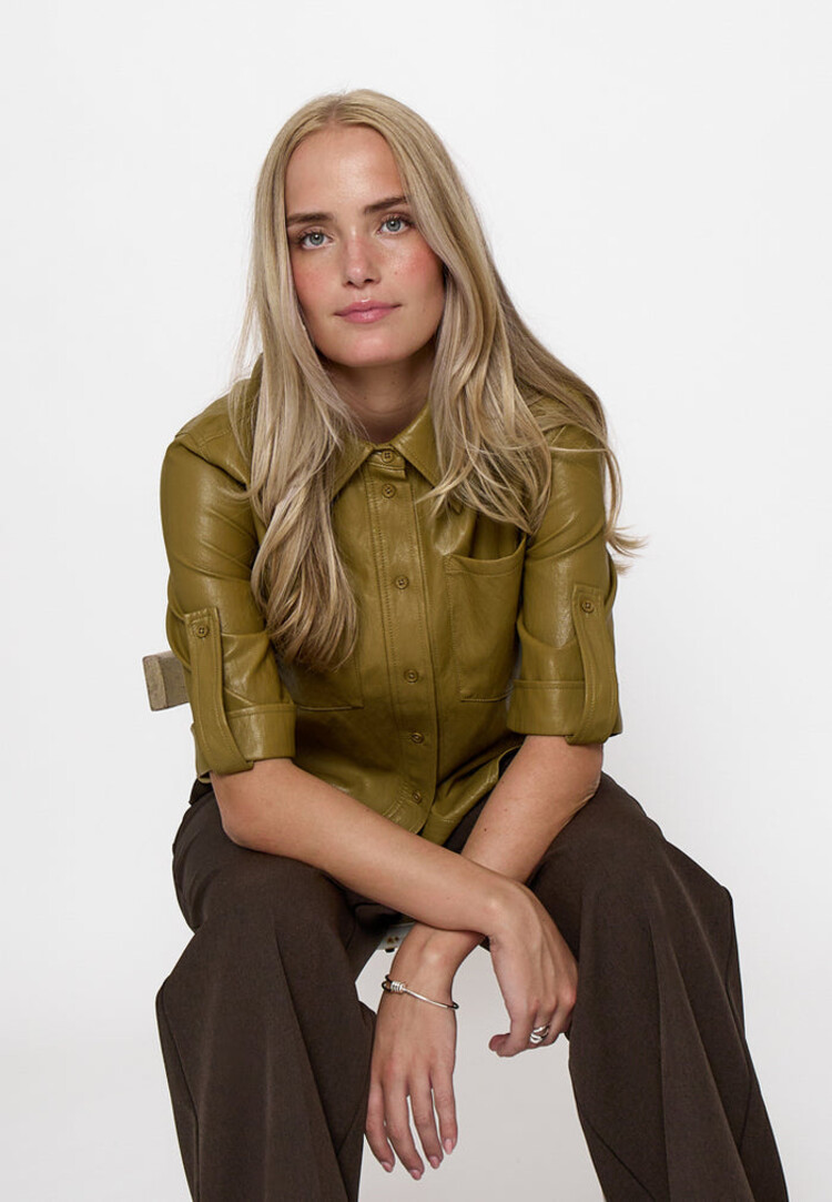 Peppercorn PCSage Shirt Plantation Green