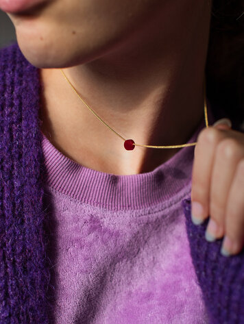 Turina Jewellery Ketting Mini Dahlia Gold