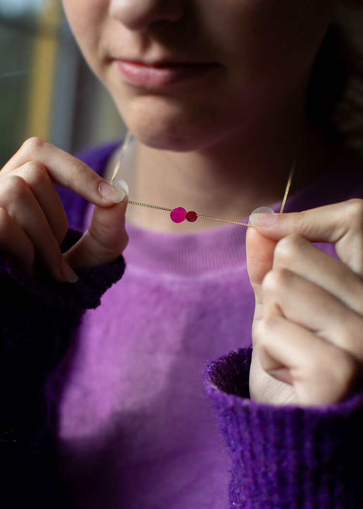 Turina Jewellery Ketting Mini Cerise Gold