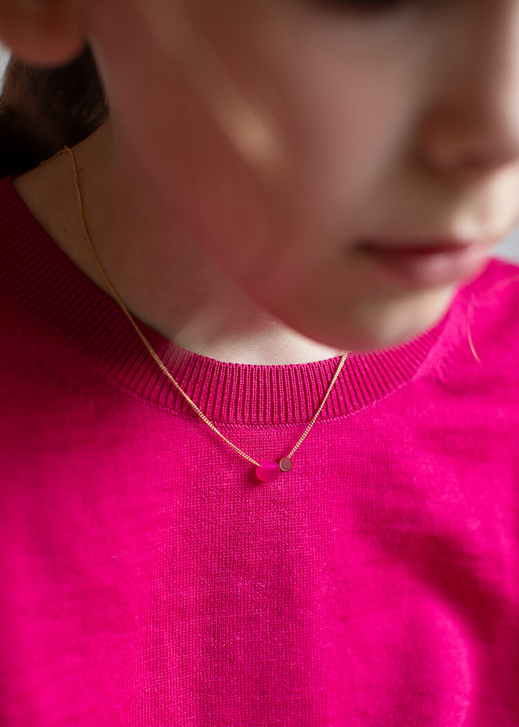 Turina Jewellery Ketting Mini Cerise Gold