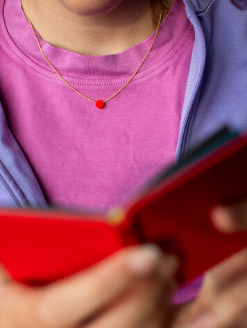 Turina Jewellery Ketting Mini Poppy Gold