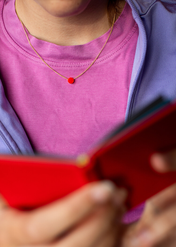 Turina Jewellery Ketting Mini Poppy Gold