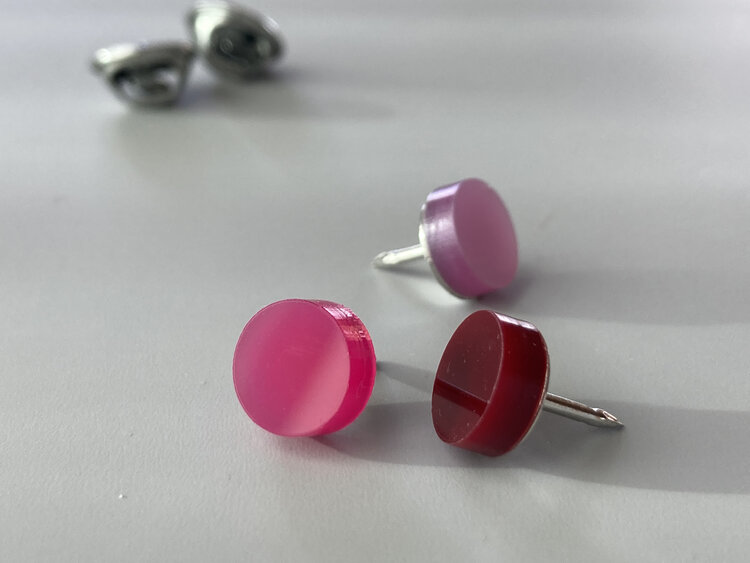 Turina Jewellery Mini Dahlia pins 3x