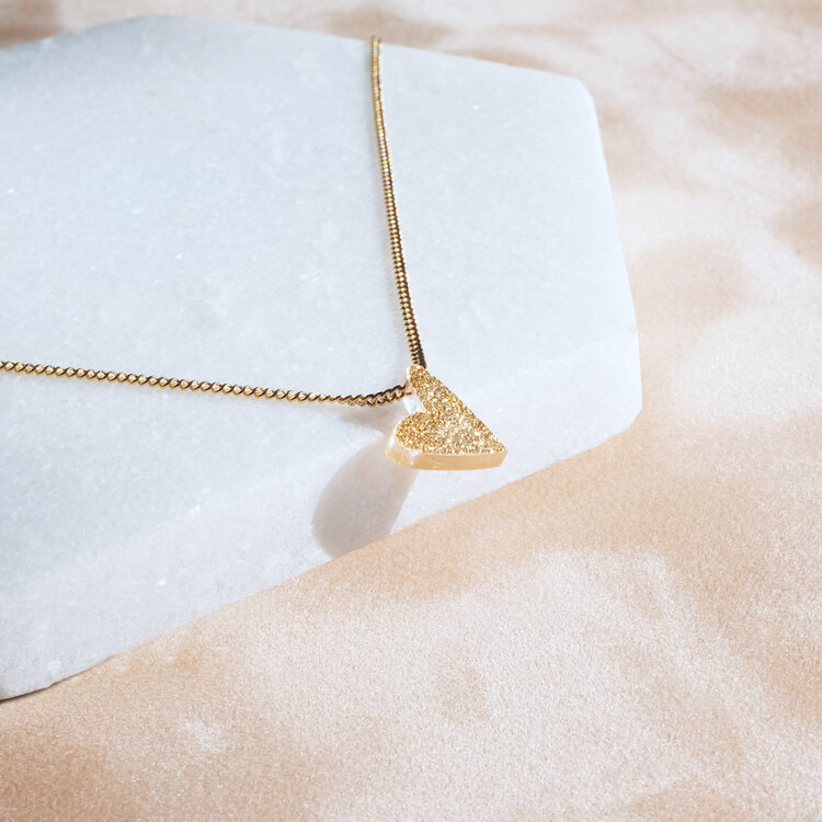 Turina Jewellery Ketting Loved by me Sparkling Gold