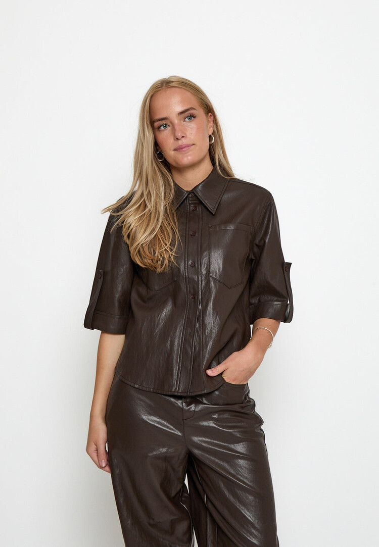 Peppercorn PCSage Shirt Java Brown