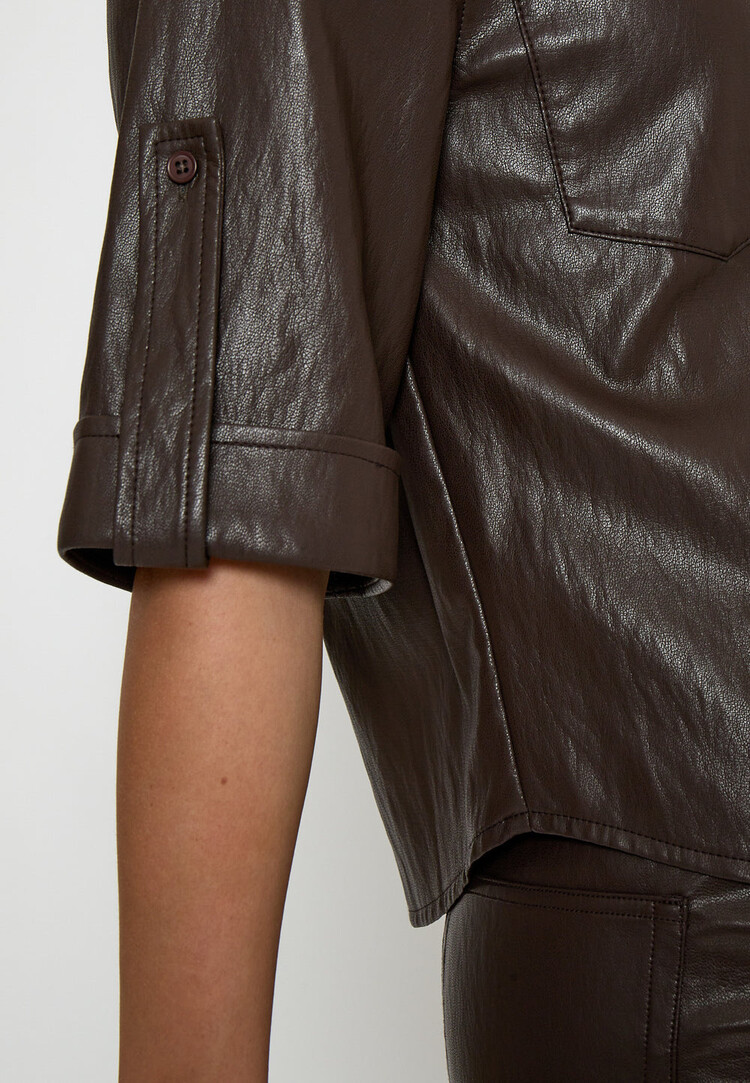 Peppercorn PCSage Shirt Java Brown