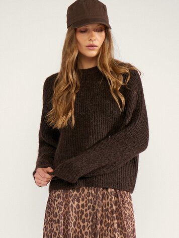 Nümph NUZINDI PULLOVER Black Coffee
