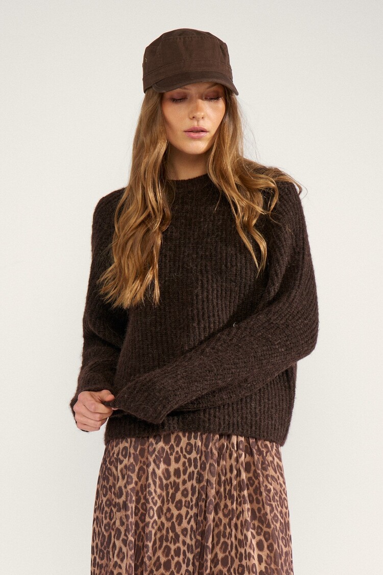 Nümph NUZINDI PULLOVER Black Coffee