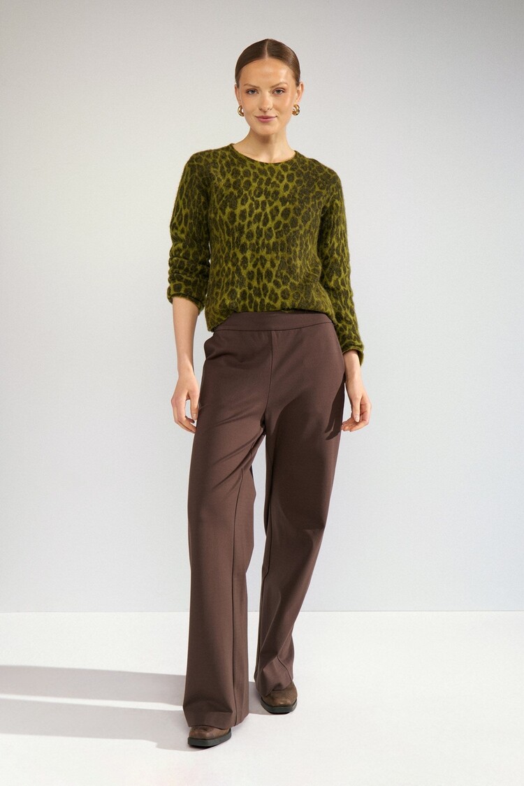 Nümph NURIETTE LEO PULLOVER Calla Green