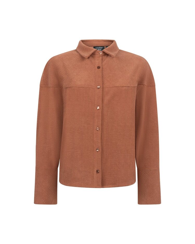 Another-Label ALAgathe cord shirt Gingerbread